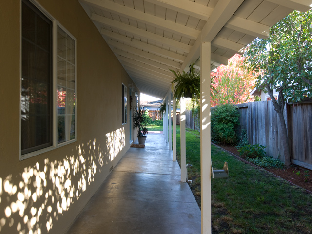 Porch  picture - 2951 South Court, Palo Alto 94306