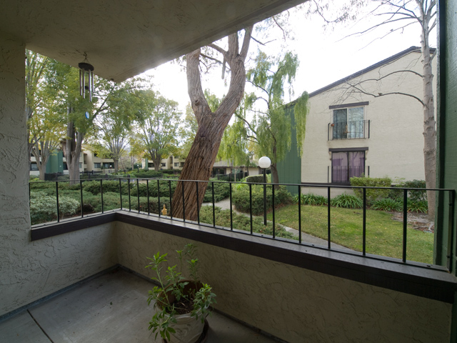 Balcony  picture - 777 San Antonio Rd, Unit 9, Palo Alto 94303