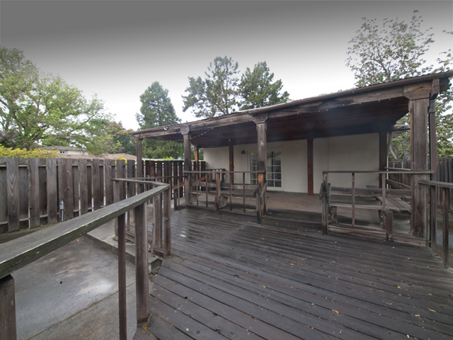 Deck picture - 641 Marion Ave, Palo Alto 94301