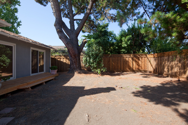 Backyard (A) picture - 1032 Cuesta Dr, Mountain View 94040