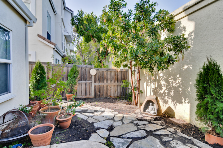 Back Yard picture - 127 Montelena Ct, Mountain View 2010