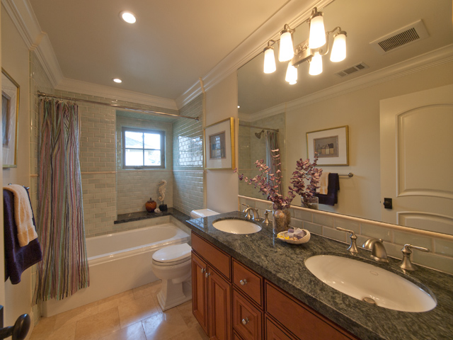 Upstairs Bath (A) Picture - 3457 Cowper St, Palo Alto 94306 Upstairs Bath (A) picture - 3457 Cowper St, Palo Alto 94306
