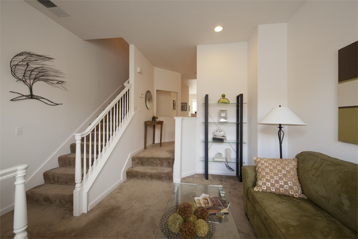 Living Room Stairs (A) picture - 118 Pacchetti Way, Mountain View 94040