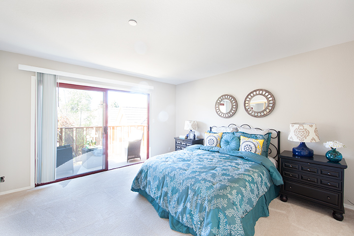Bedroom 1 picture - 4159 El Camino Way, Unit N, Palo Alto 94306
