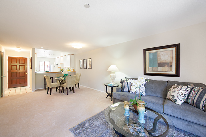 Living Room picture - 4159 El Camino Way, Unit N, Palo Alto 94306