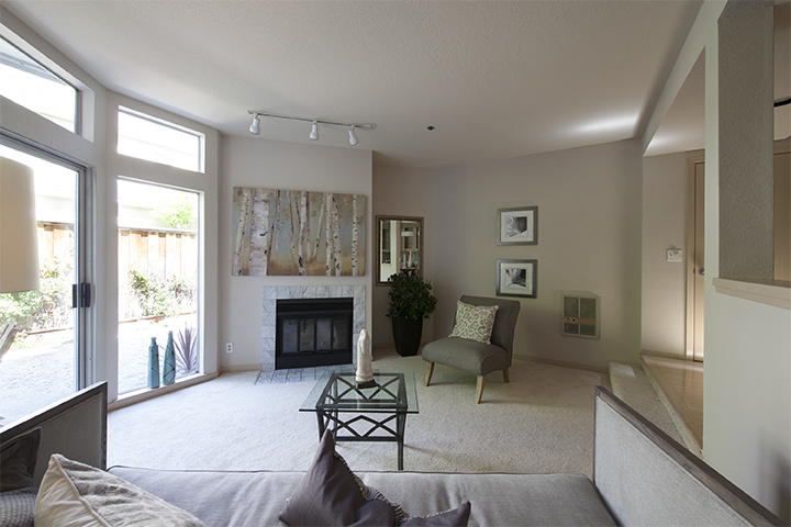 Living Room picture - 731 Loma Verde Ave, Unit B, Palo Alto