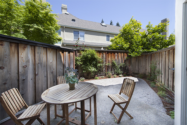 Patio picture - 731 Loma Verde Ave, Unit B, Palo Alto 94303