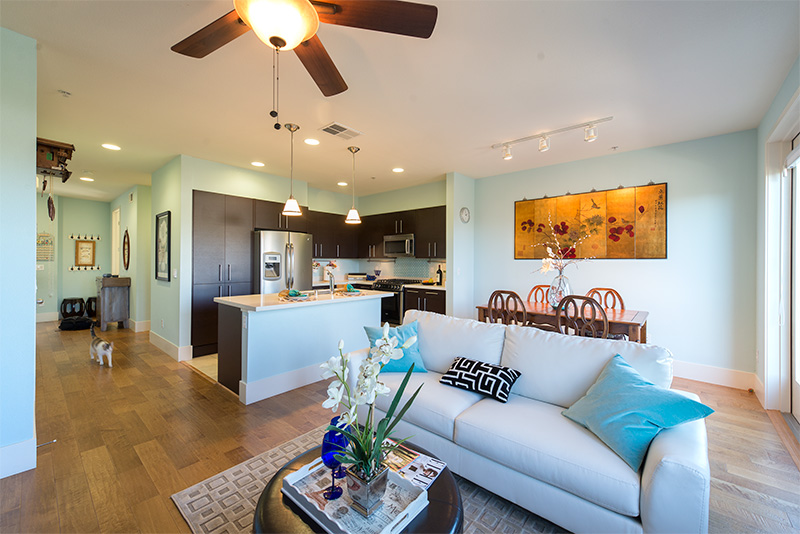 Living Room picture - 893 Altaire Walk, Unit 102, Palo Alto 94303
