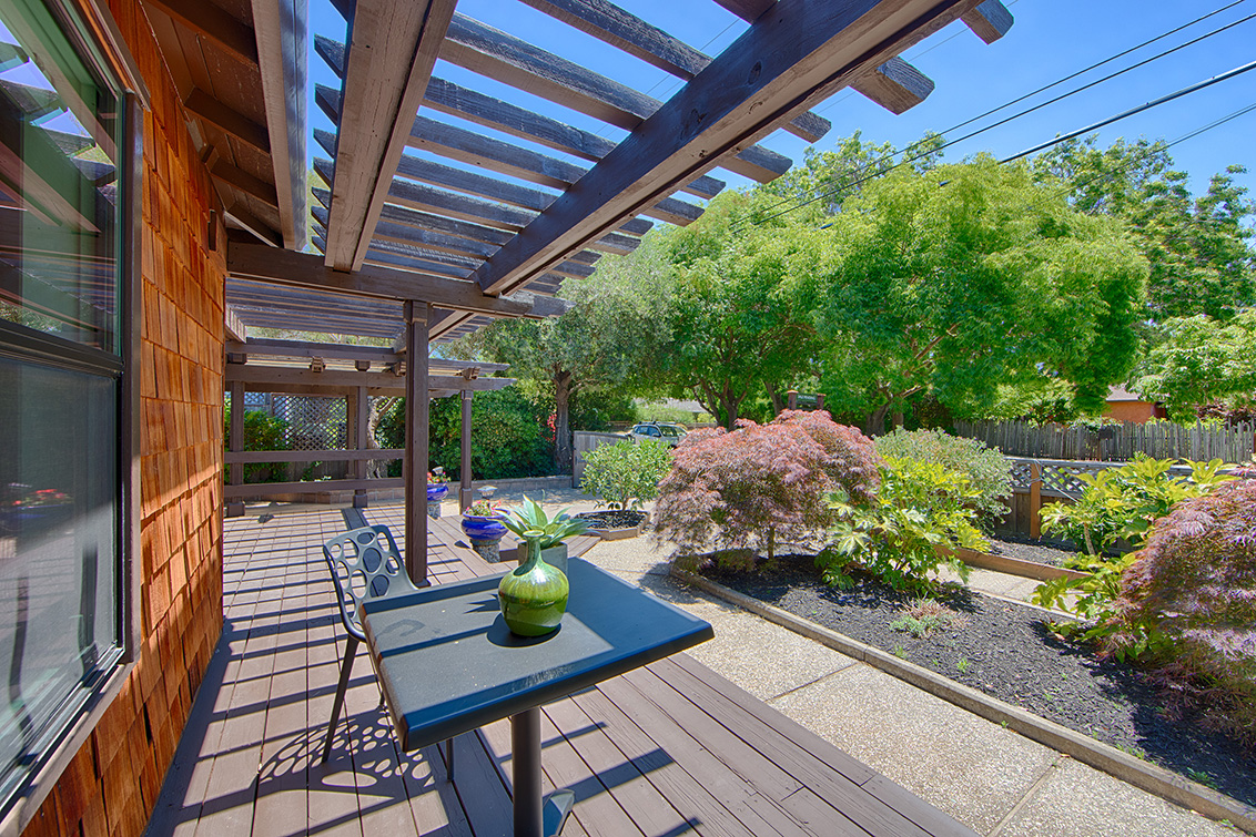 Front Deck (A) Picture - 4123 Fair Oaks Ave, Menlo Park 94025 Front Deck (A) picture - 4123 Fair Oaks Ave, Menlo Park 94025