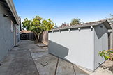 1442 Hampton Dr, Sunnyvale 94087 - Side Yard (A)