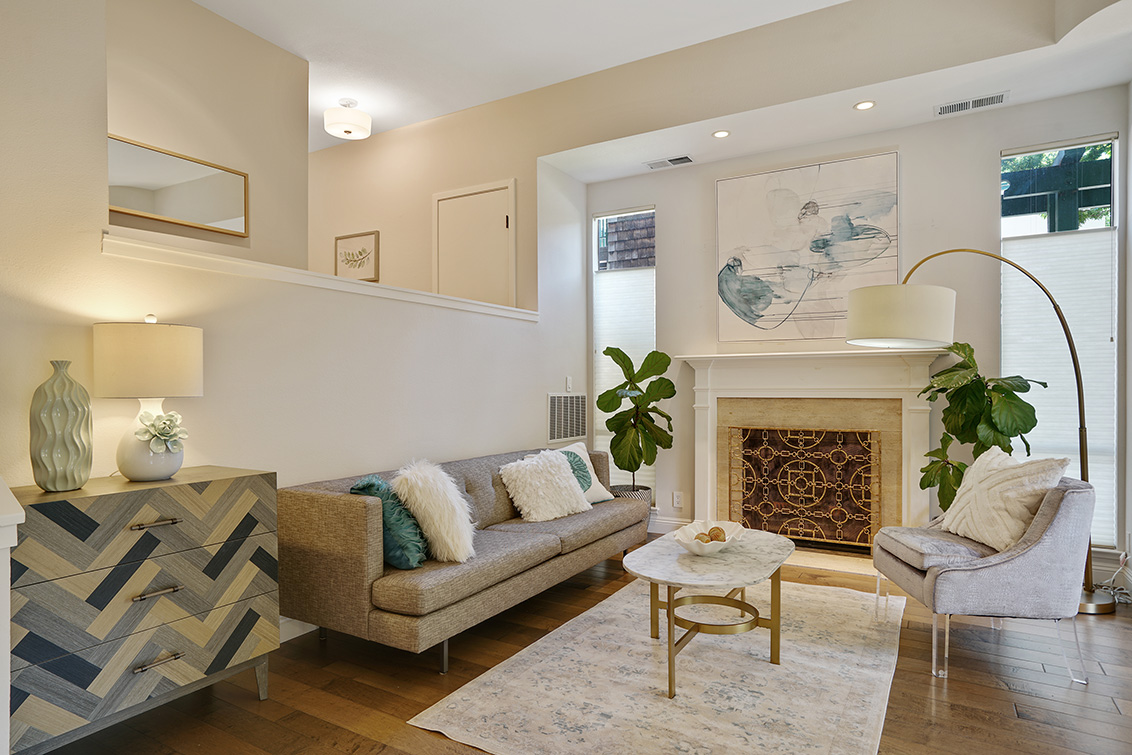 Living Room - 627 Lytton Ave 4, Palo Alto 94301