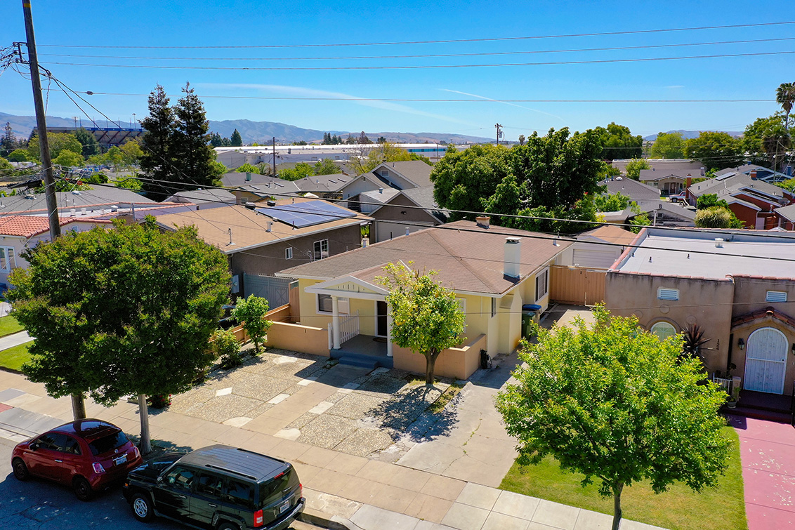 Aerial (B) picture - 126 E Humboldt St, San Jose 95112