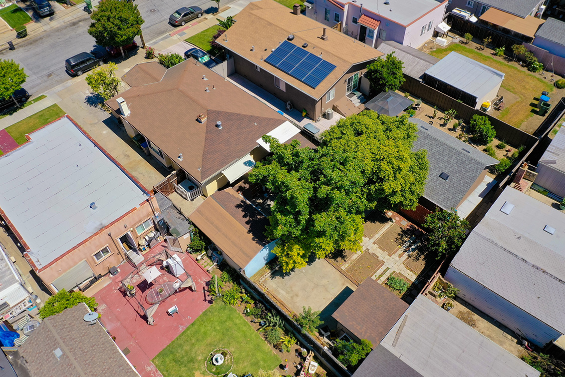 Aerial (C) picture - 126 E Humboldt St, San Jose 95112