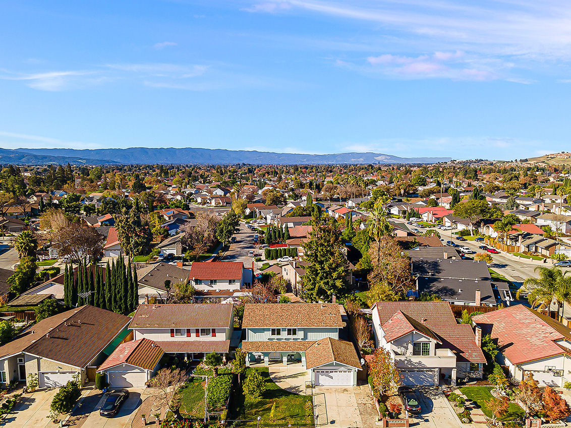 Aerial (B) picture - 4397 Stone Canyon Dr, San Jose 95136