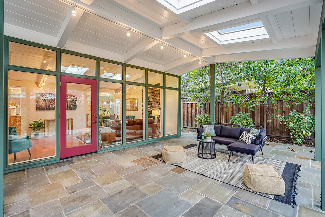 Covered Patio (D) Picture - 642 Wildwood Ln, Palo Alto 94303 Covered Patio (D) picture - 642 Wildwood Ln, Palo Alto 94303
