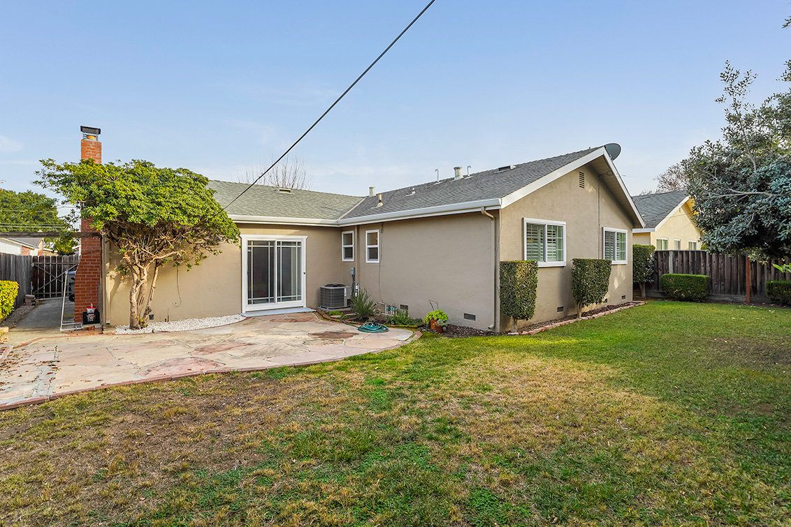Backyard (A) picture - 1319 Wylie Way, San Jose 95130