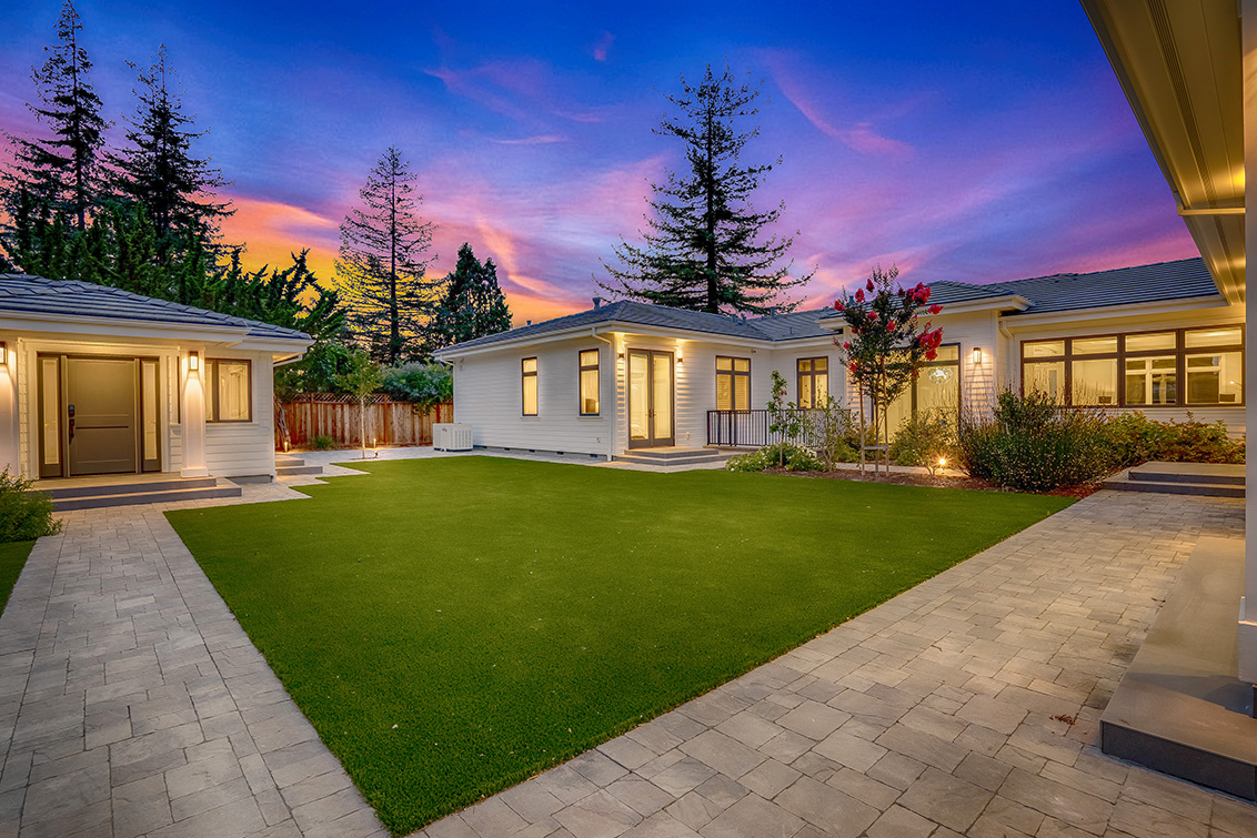 Backyard Twilight (B) Picture - 686 Spargur Dr, Los Altos 94022 Backyard Twilight (B) picture - 686 Spargur Dr, Los Altos 94022