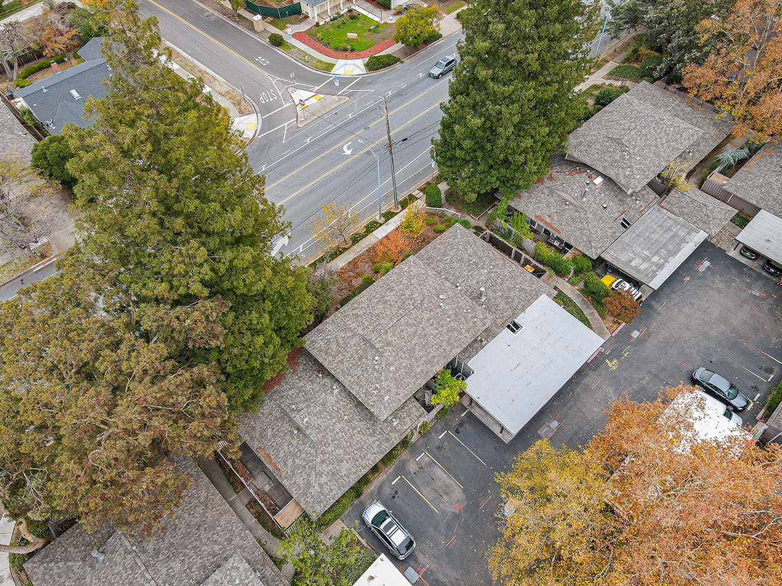 Aerial (C) picture - 10572 White Fir Ct, Cupertino 95014