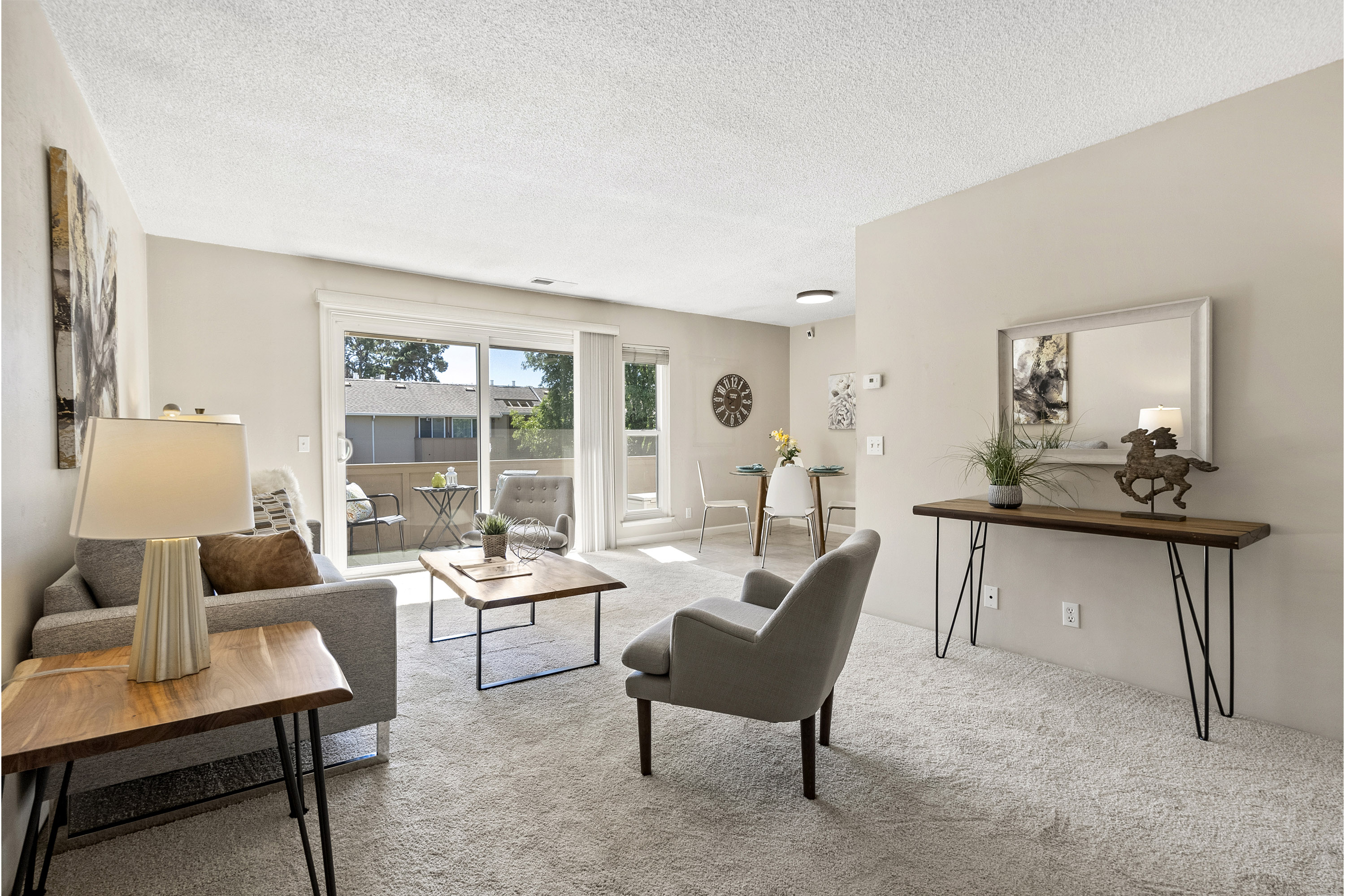 Living Room - 2462 W Bayshore Rd #6, Palo Alto 94303