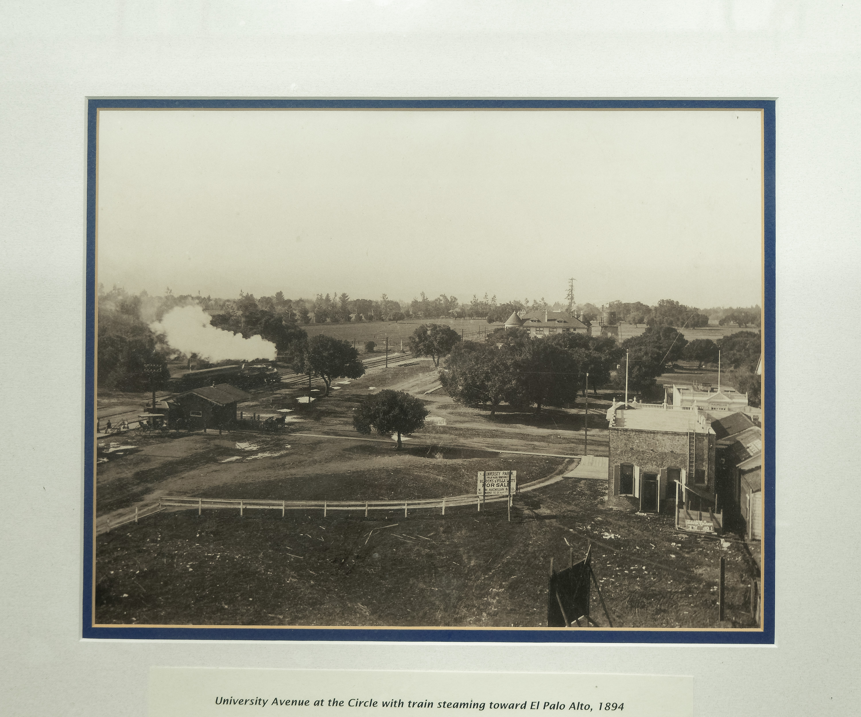 1894 Train Heading Towards El Palo Alto